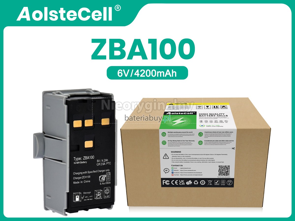 Geomax ZTS602 bateria