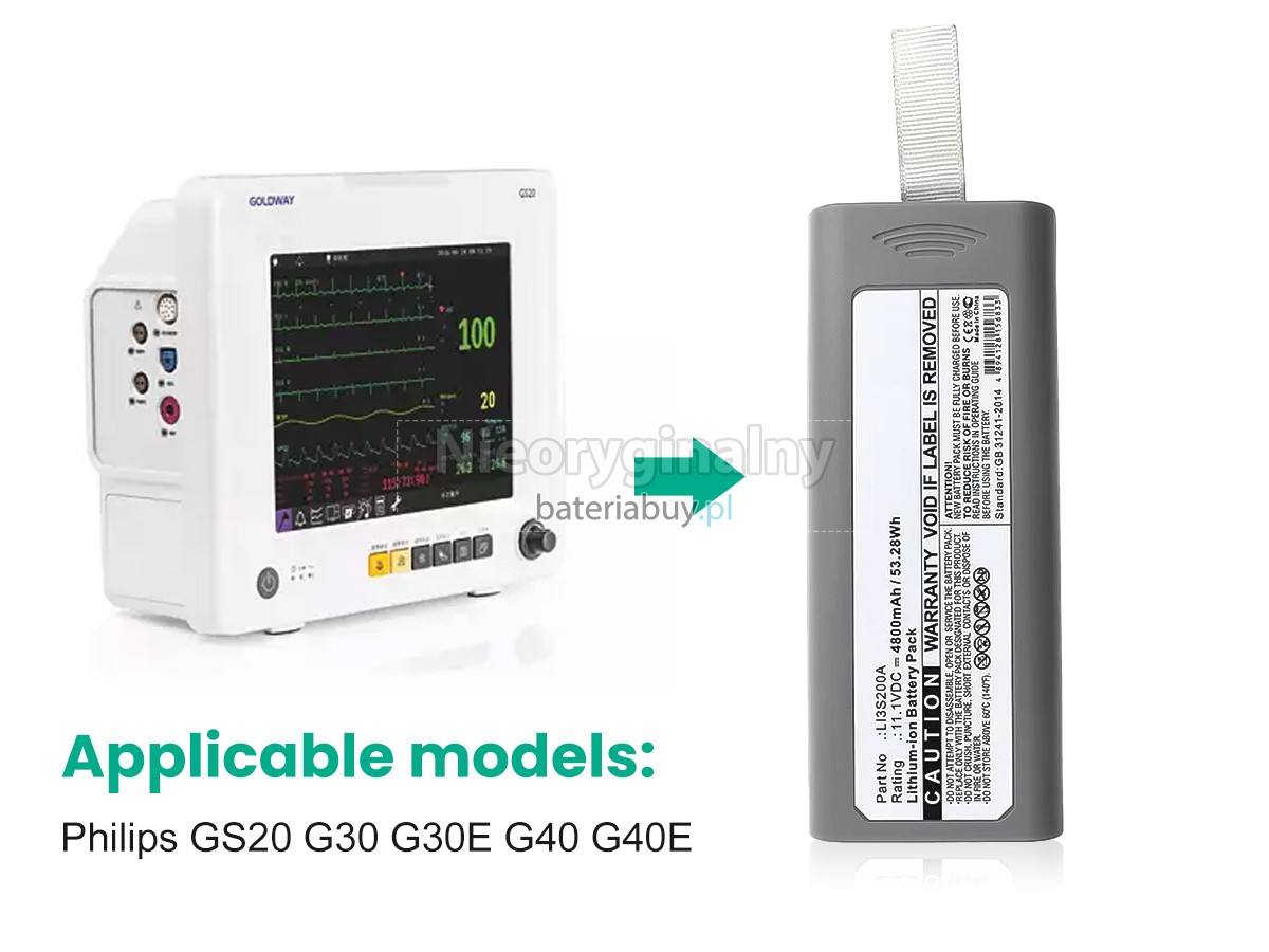 Goldway G40E bateria