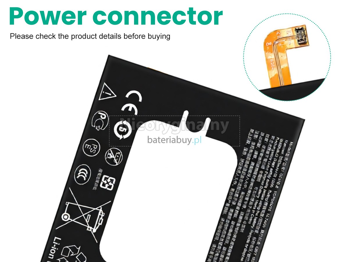 Google G011B-B bateria