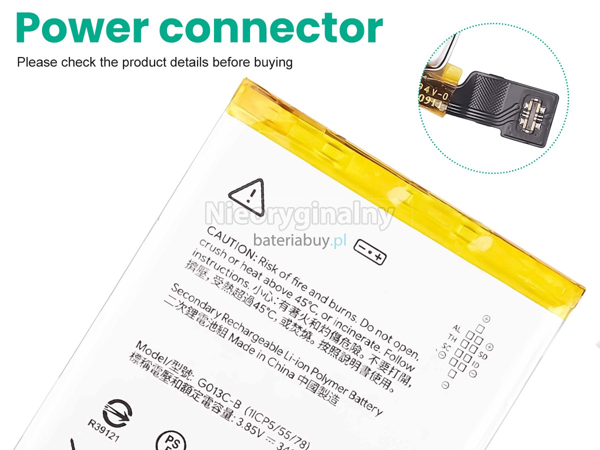 Google G013C-B bateria