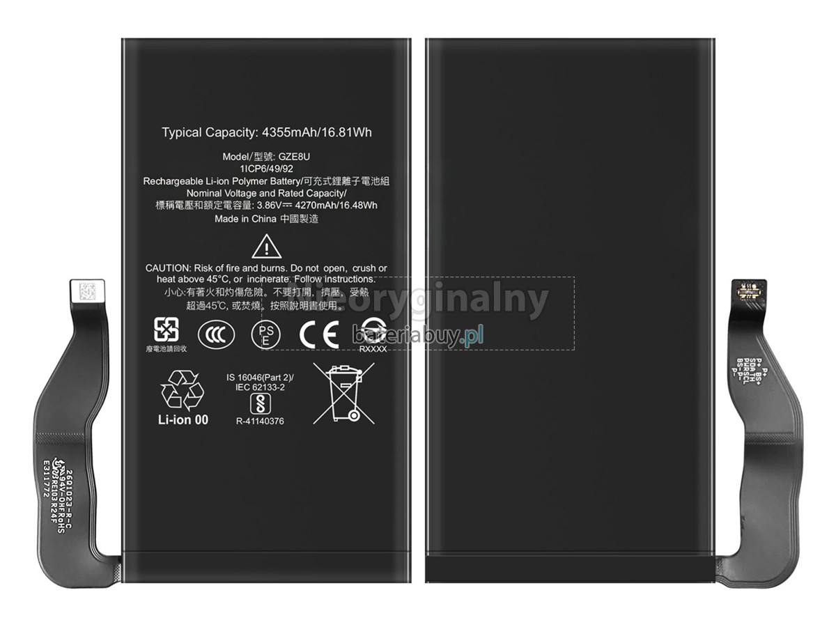 Google PIXEL 7 bateria