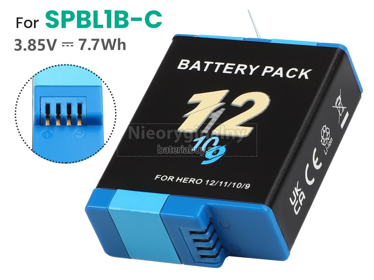 GoPro HERO10 bateria