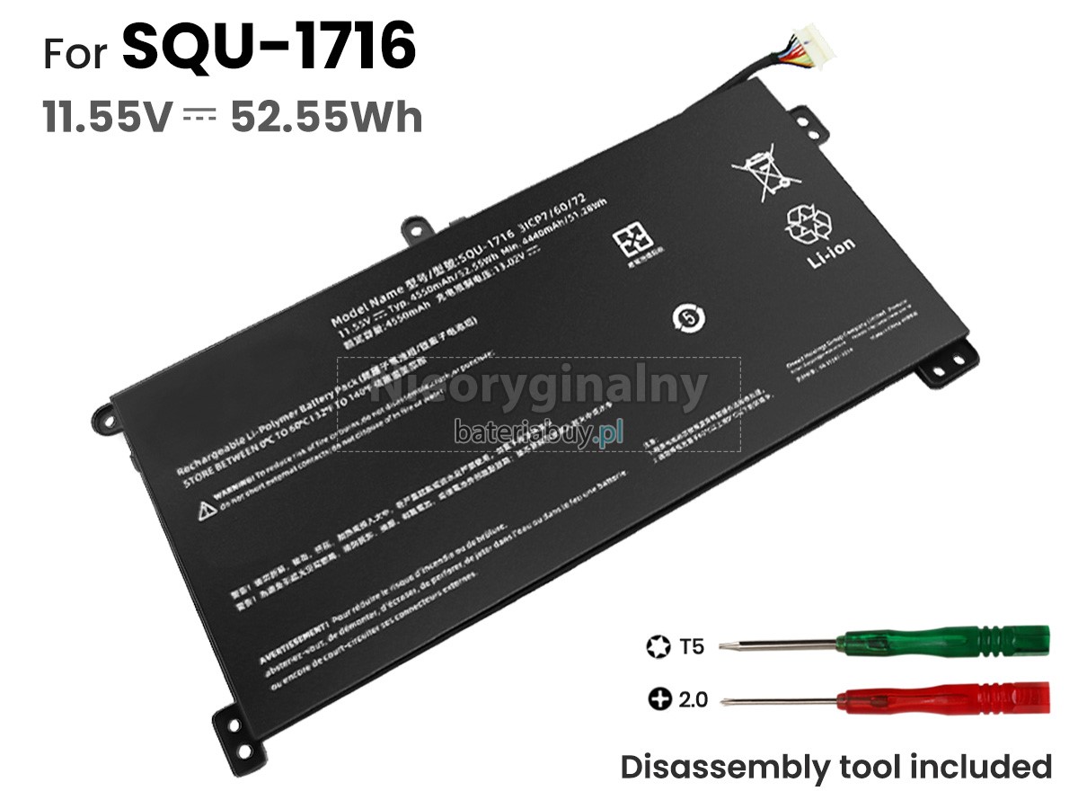 Hasee 916QA107H bateria