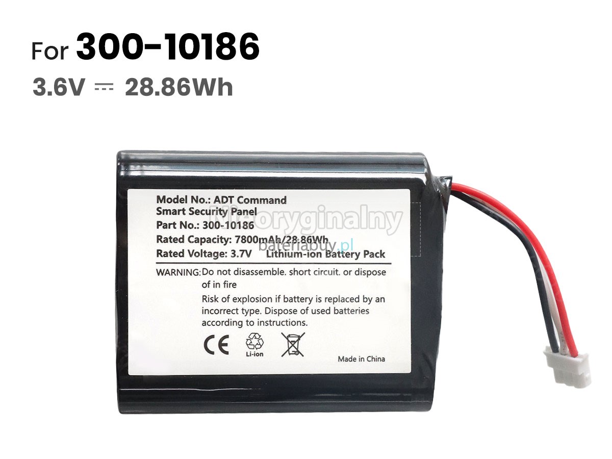 Honeywell ADT5AIO-3 bateria