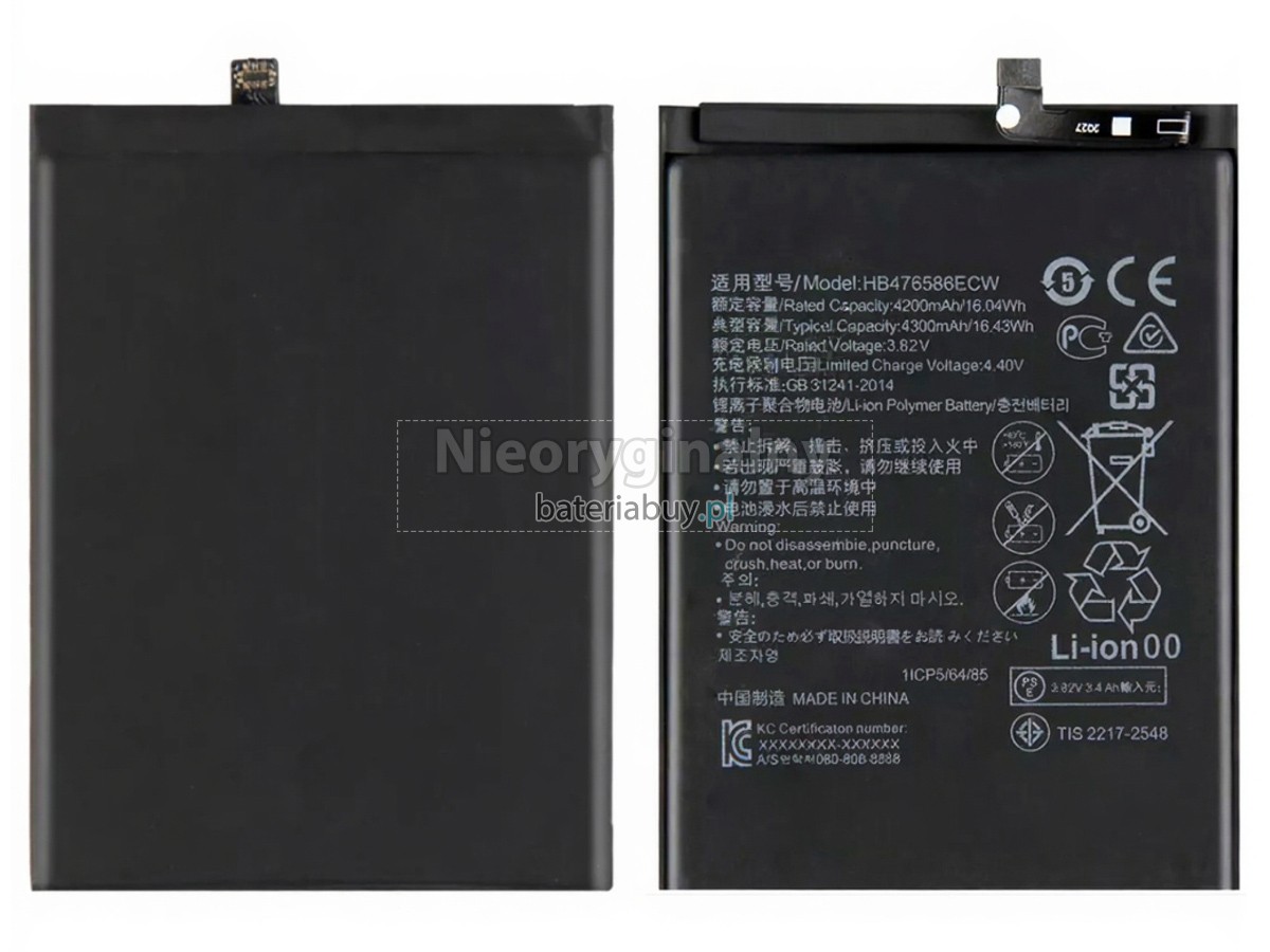 Honor X10 5G bateria