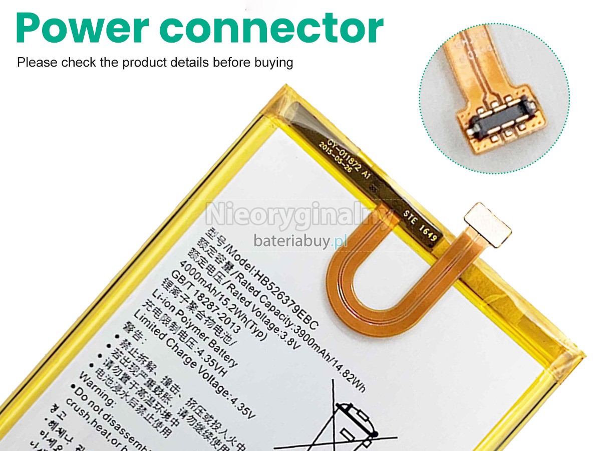 Honor HB526379EBC bateria