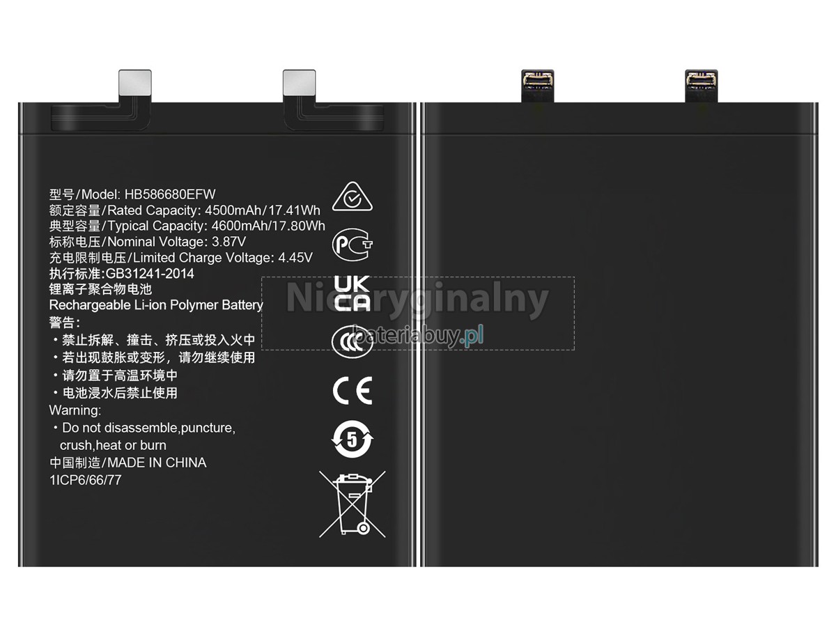 Honor HB586680EFW bateria