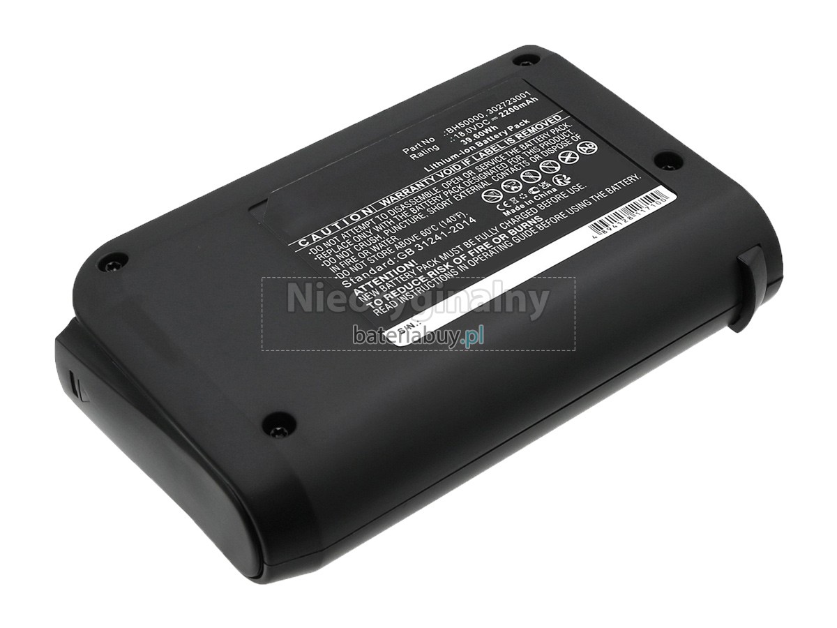Hoover BH50000 bateria