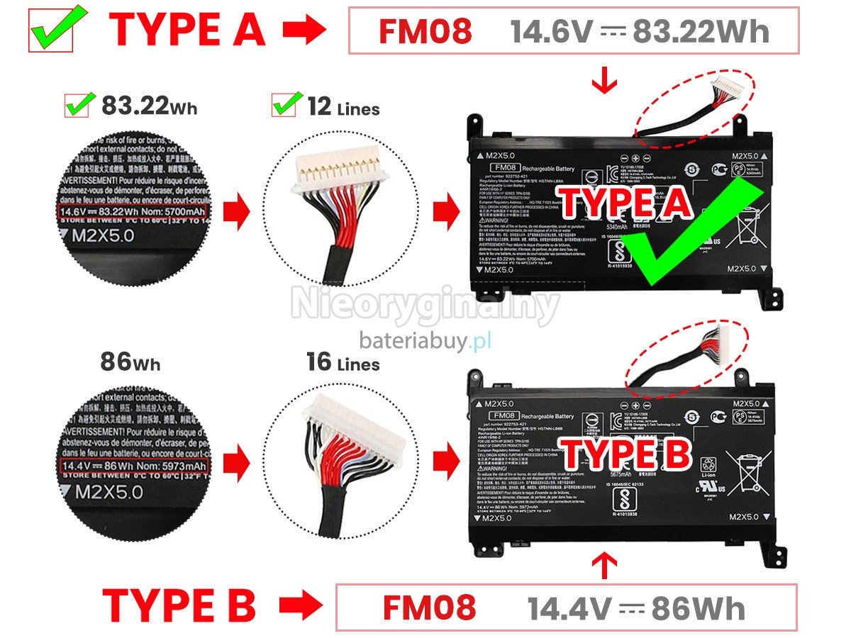 HP Omen 17-AN014TX bateria