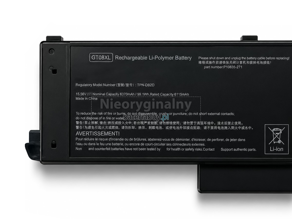 HP GT08XL bateria