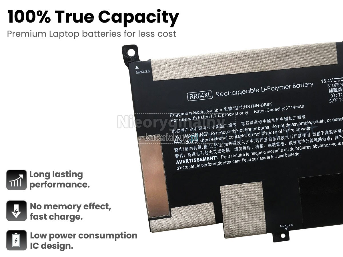 HP Spectre X360 13-AW0135TU bateria