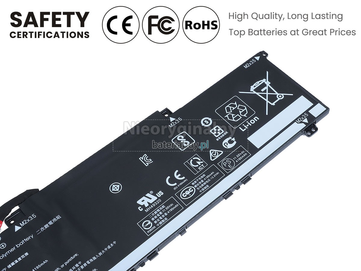 HP Envy 15-ED0009TX bateria