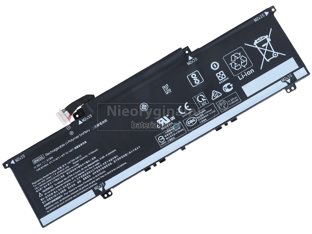 HP Envy 15-ED0009TX bateria