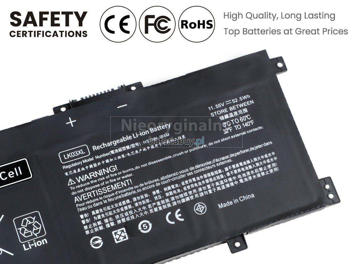 HP Envy X360 15-CN0033NN bateria