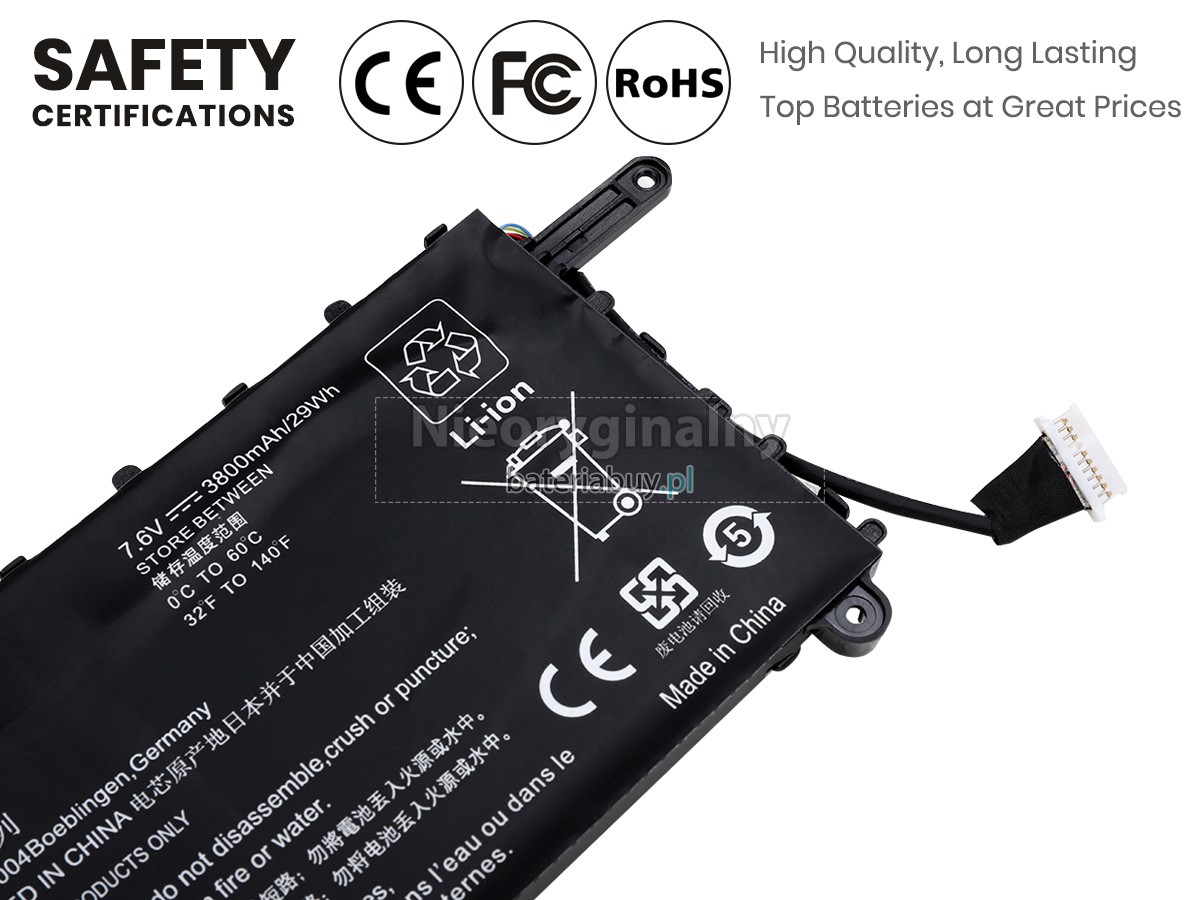 HP Pavilion X360 11-N130NC bateria