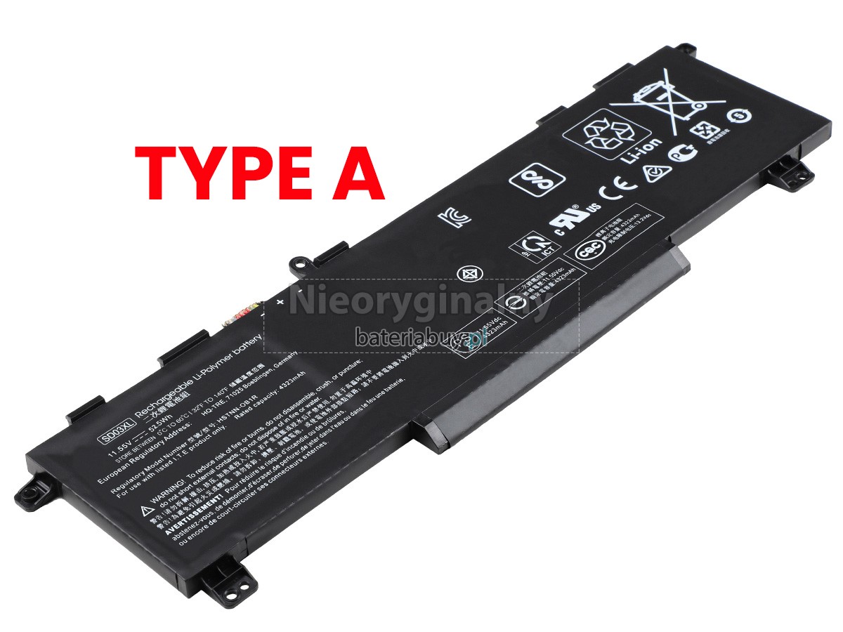 HP Omen 15-EK0023TX bateria