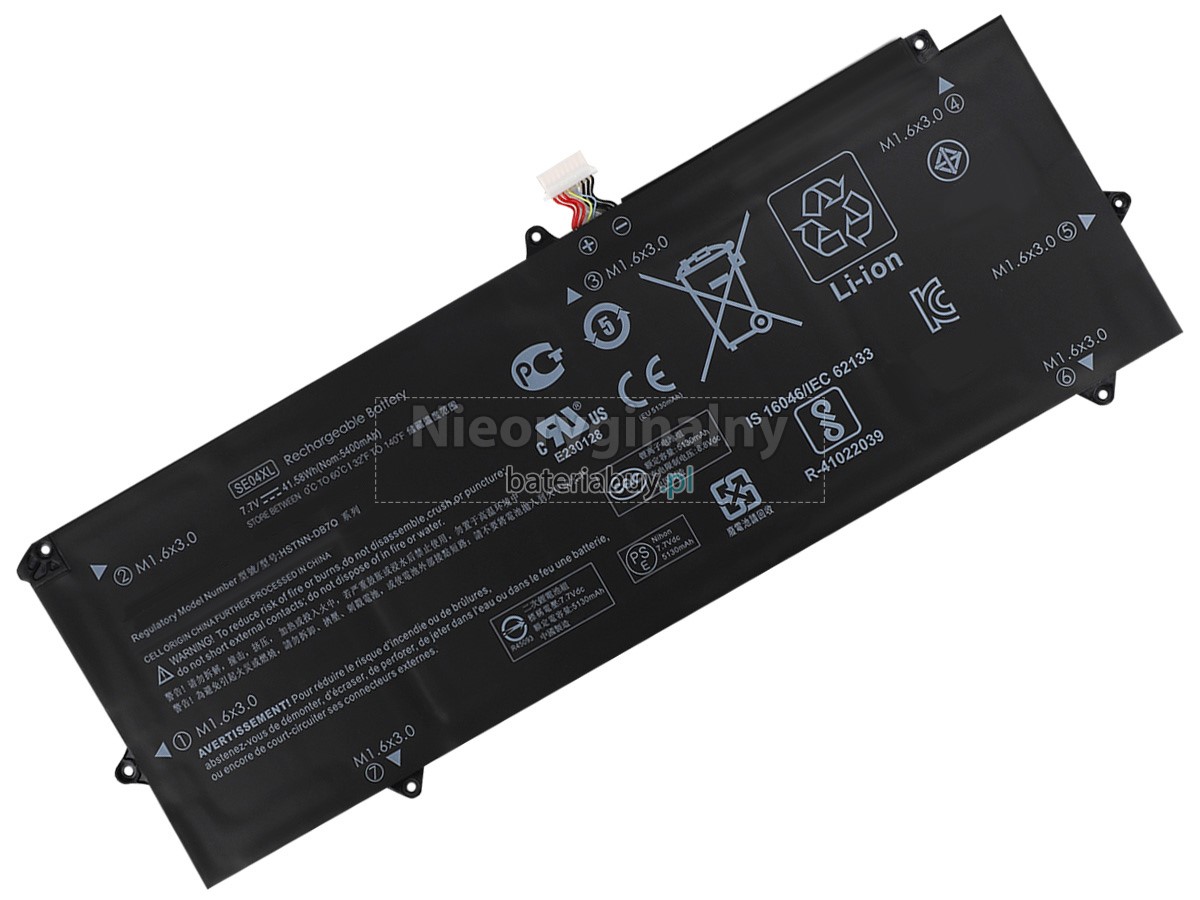 HP Pro X2 612 G2 RETAIL SOLUTIONS Tablet bateria
