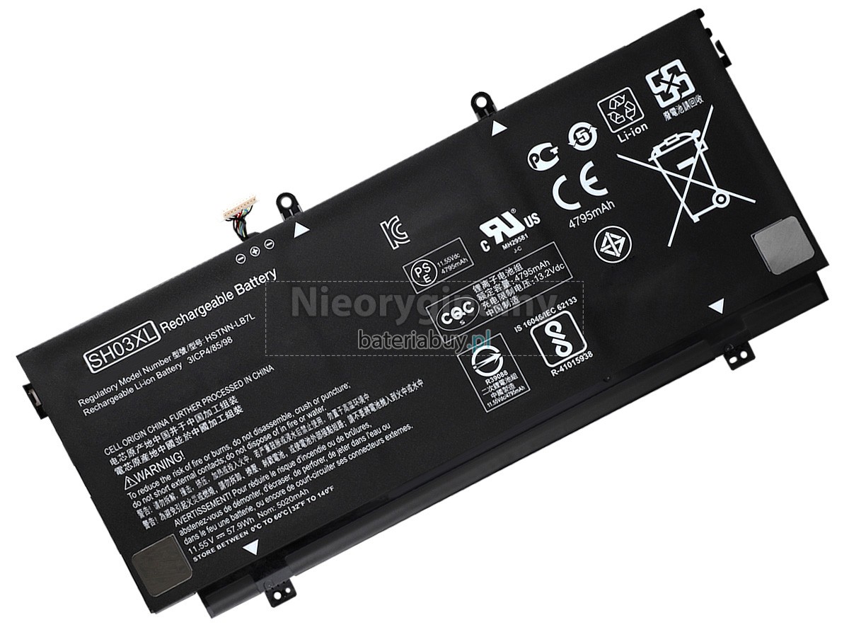 HP Spectre X360 13-AC041TU bateria