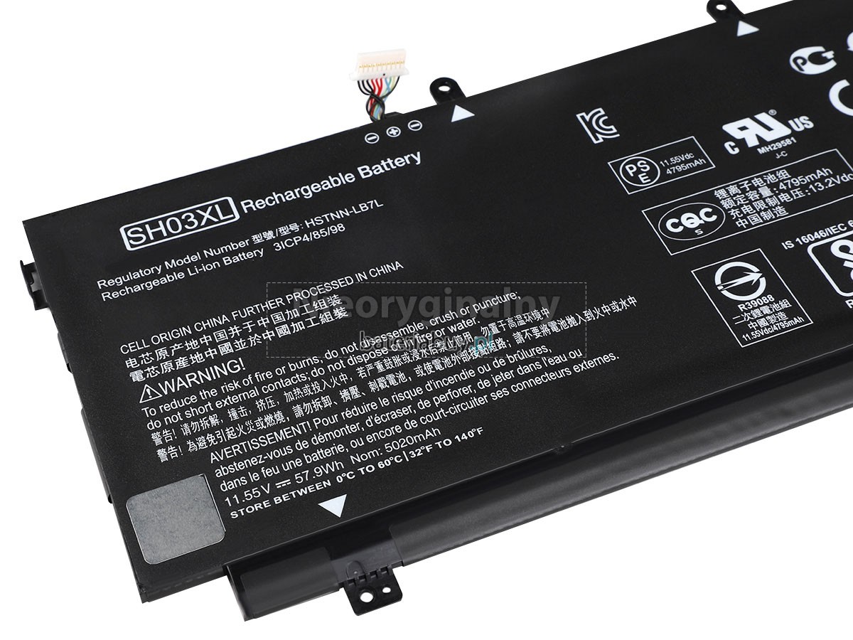 HP Spectre X360 13-AC041TU bateria