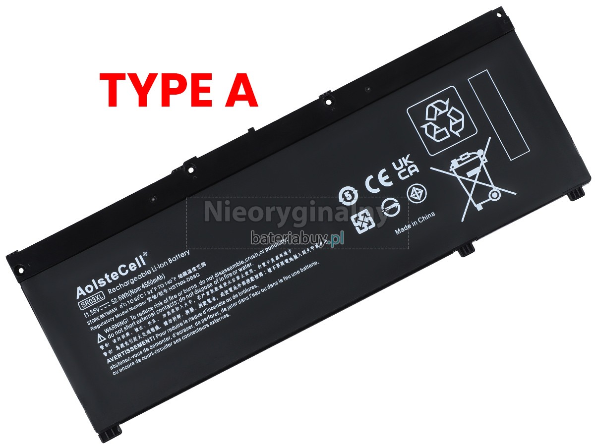 HP Omen 15-DC1005NQ bateria