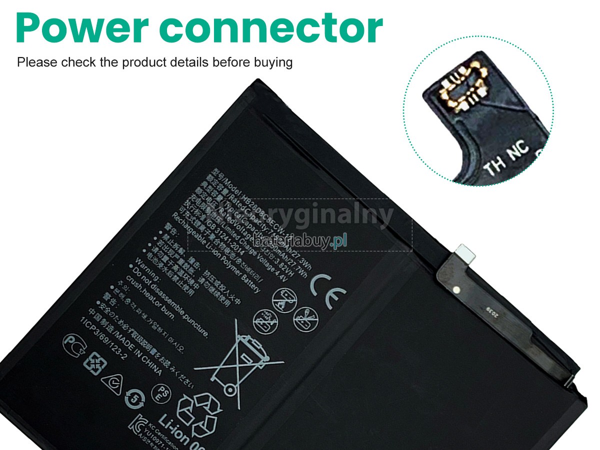 Huawei MATEPAD 10.4 2020 bateria