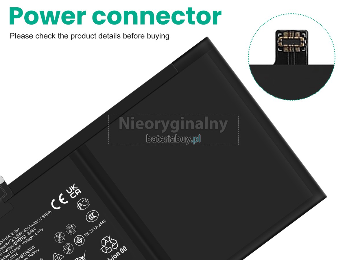Huawei MATEPAD PRO 11 bateria