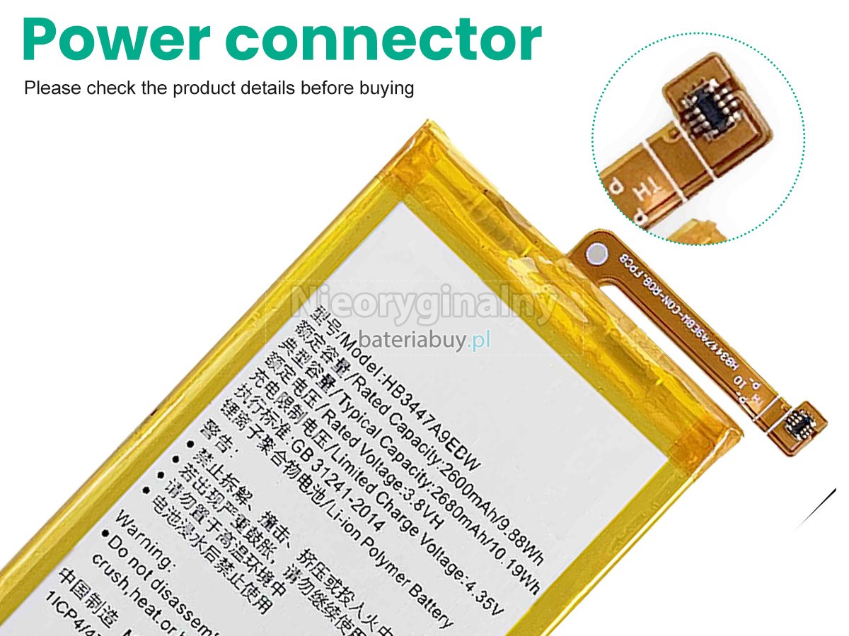 Huawei P8 bateria