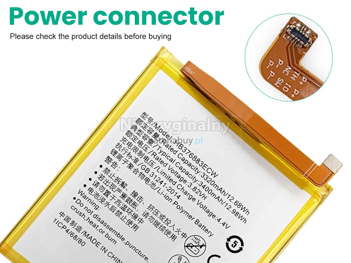 Huawei HB376883ECW bateria