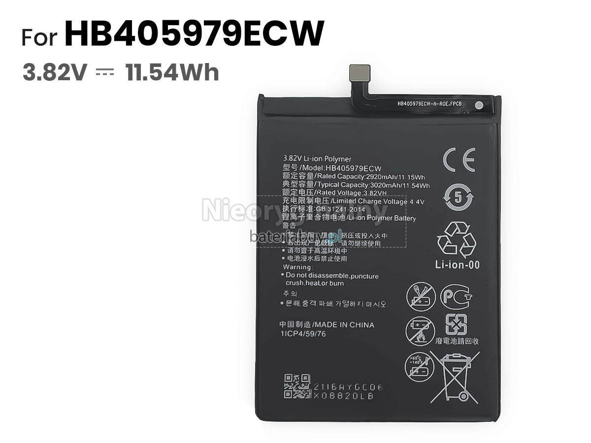 Huawei HB405979ECW bateria