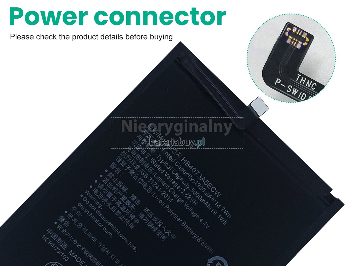 Huawei HONOR NOTE 10 bateria
