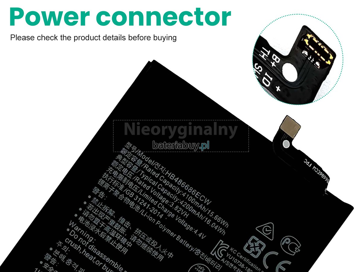 Huawei HB486686ECW bateria