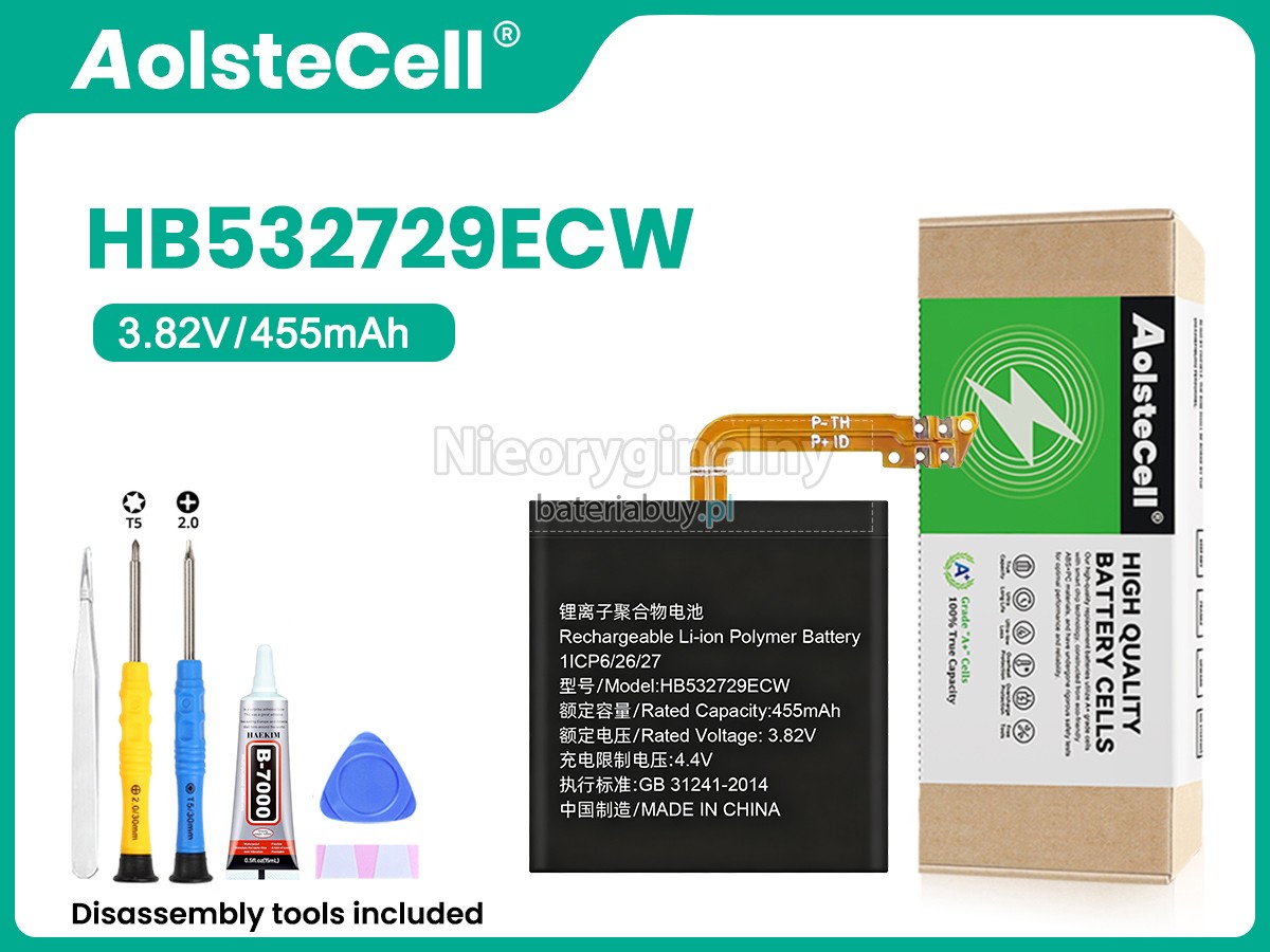 Huawei WATCH GT3 46MM JPT-B29 bateria