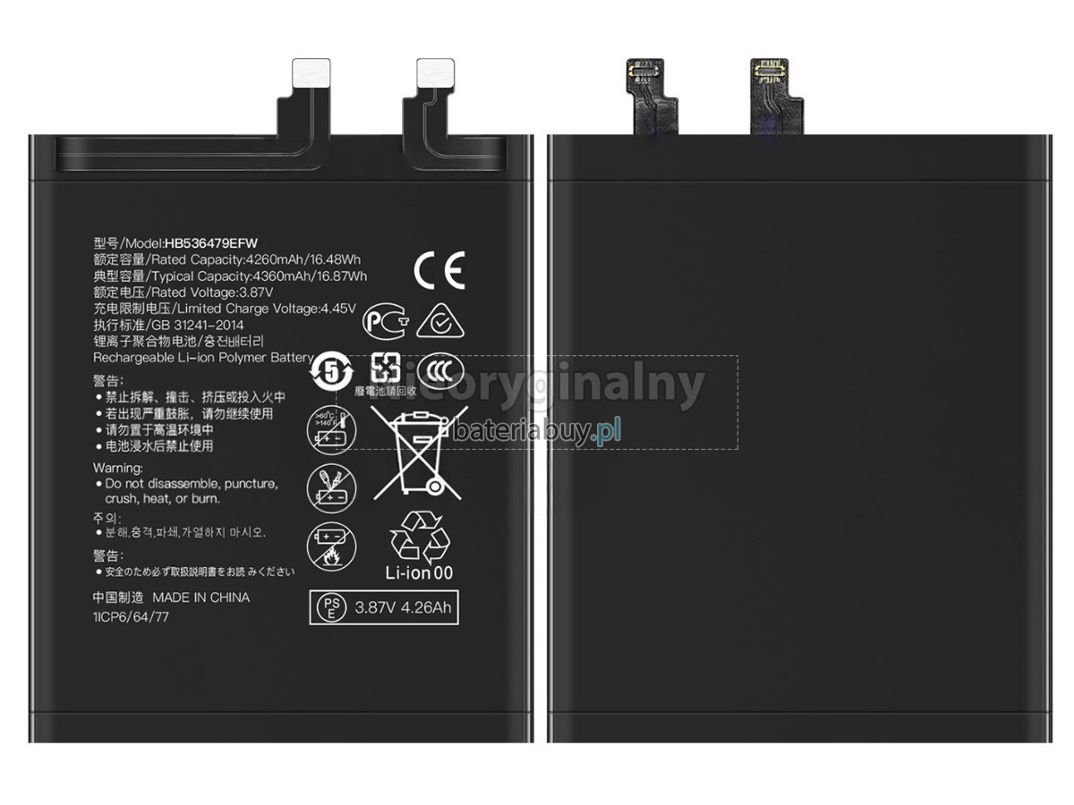 Huawei HB536479EFW bateria