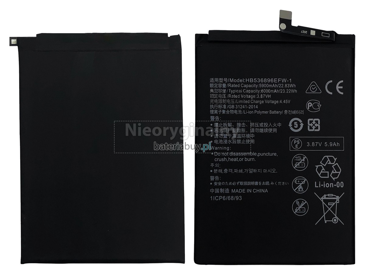 Huawei NOVA Y70 PLUS bateria