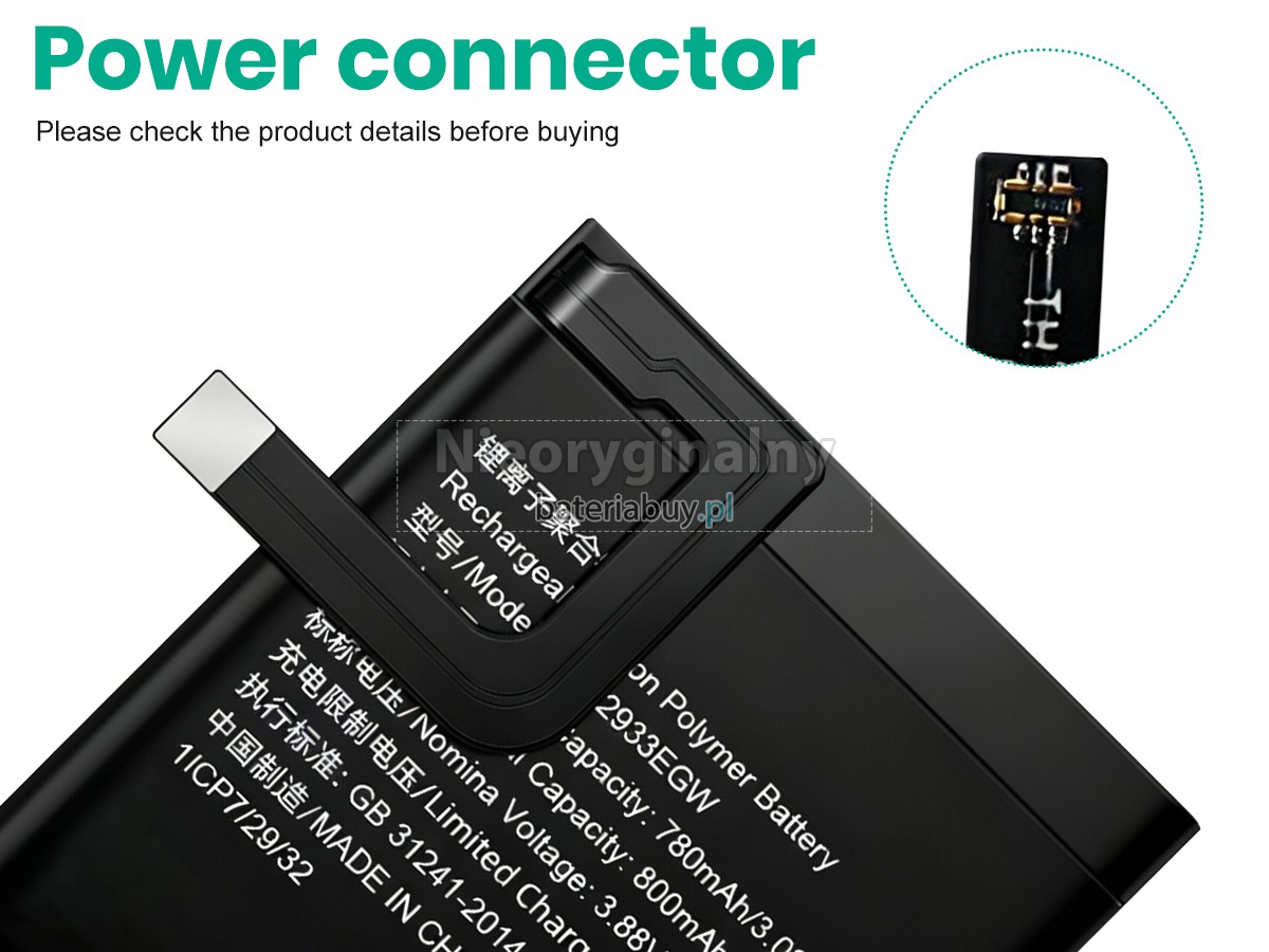 Huawei WATCH 5X bateria