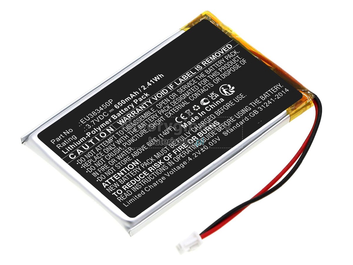 Ingenico EU383450P bateria