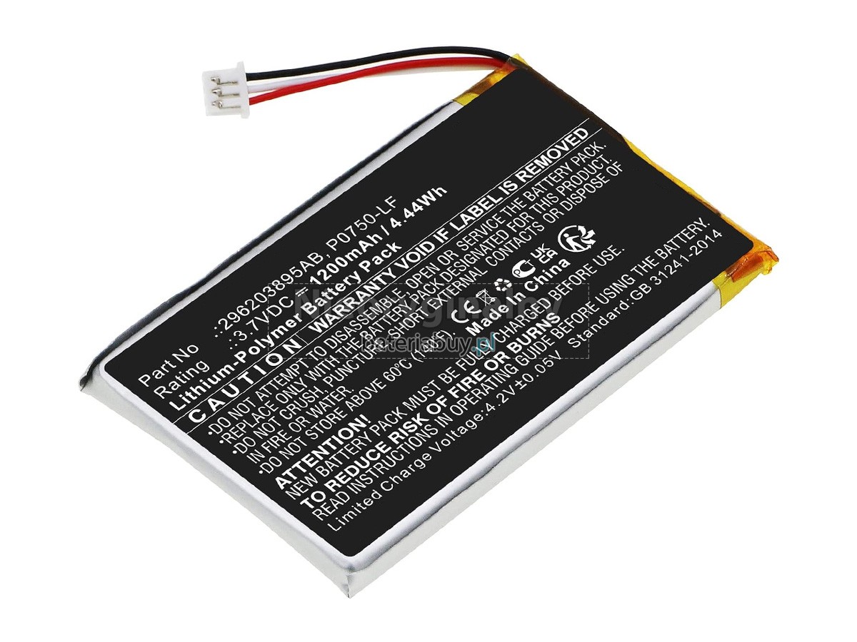 Ingenico P0750-LF bateria