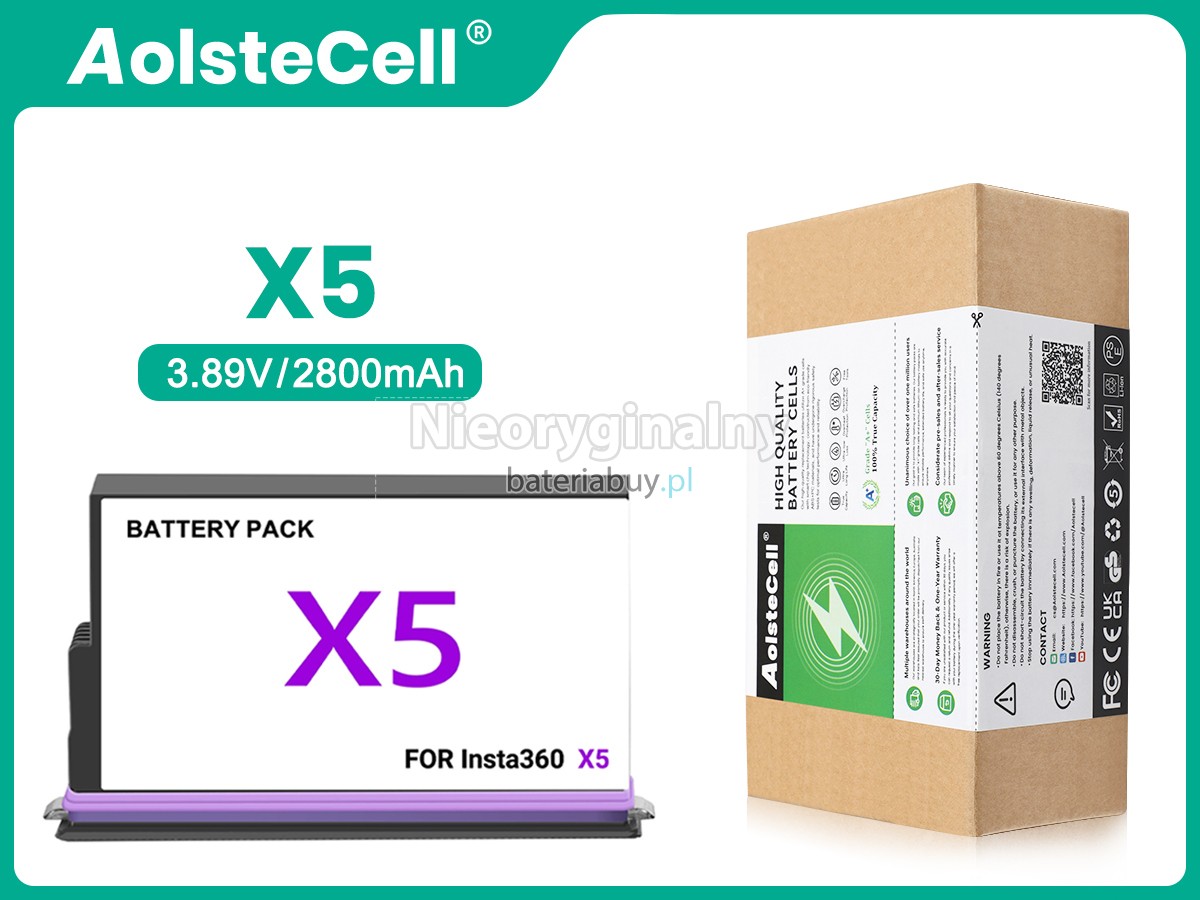 Insta360 JH-X5 bateria