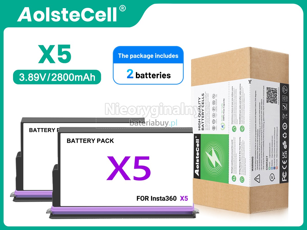 Insta360 JH-X5 bateria