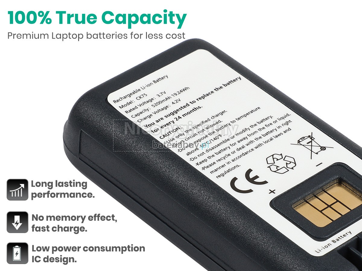 Intermec CK65 bateria