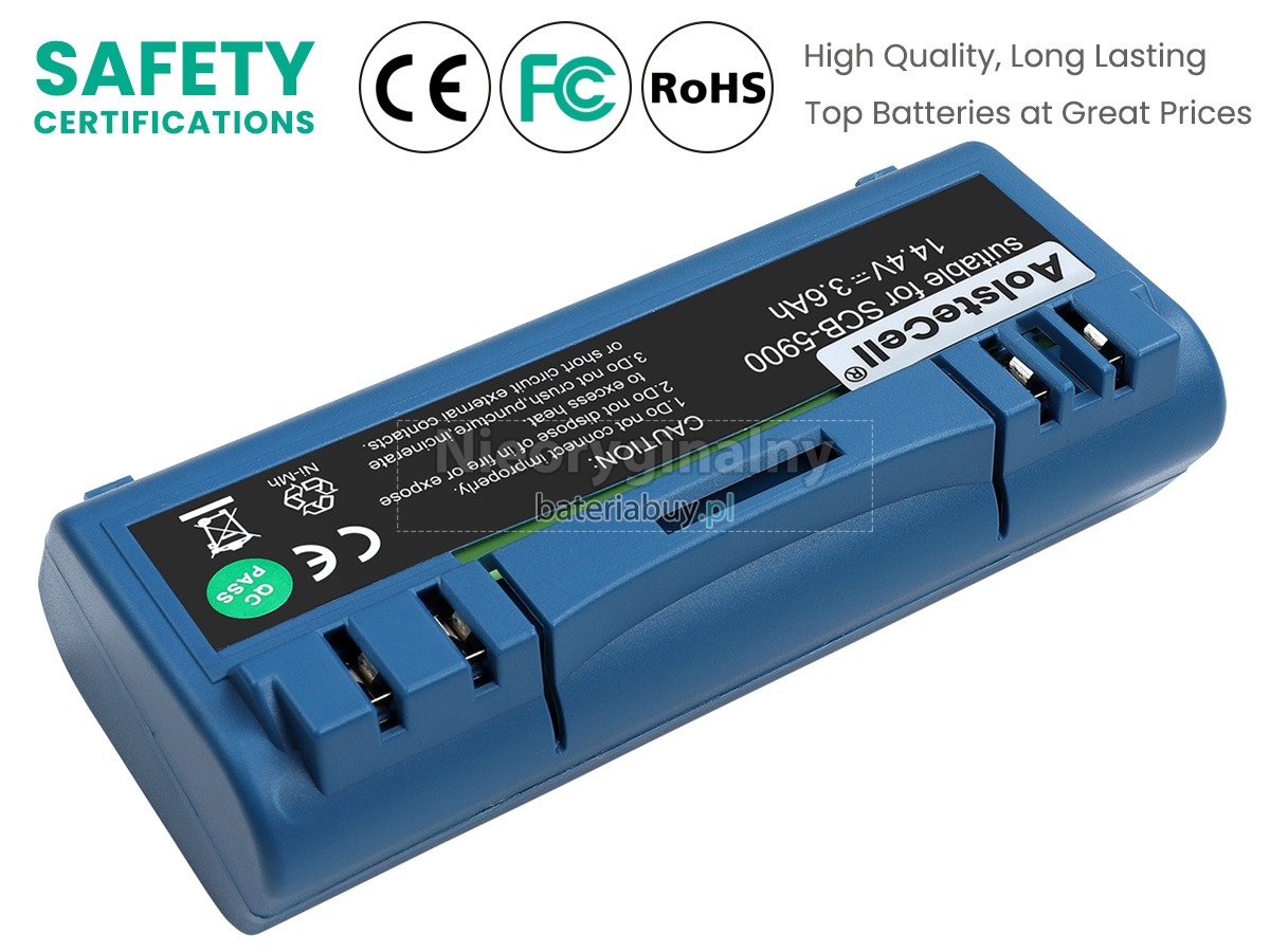 iRobot SCOOBA 340 bateria