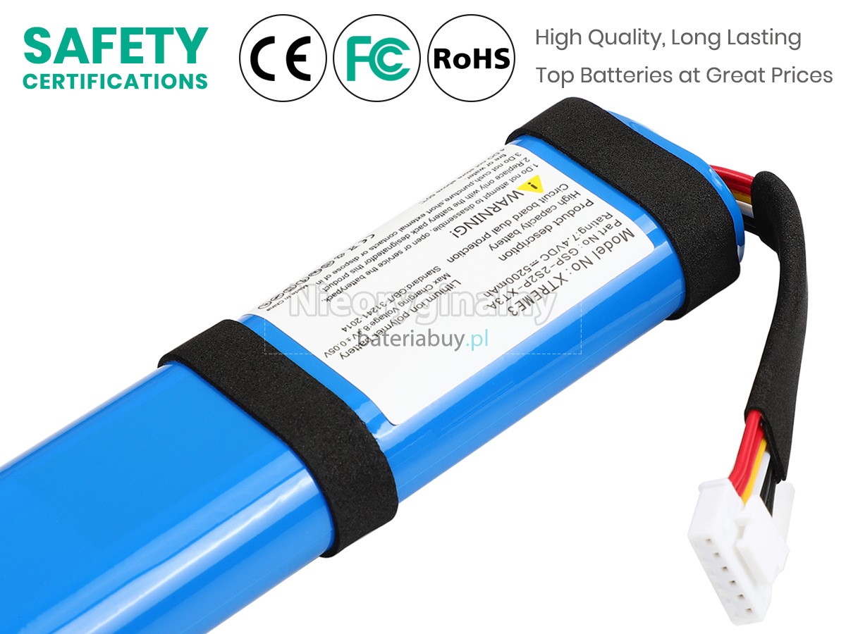 JBL XTREME 3 bateria