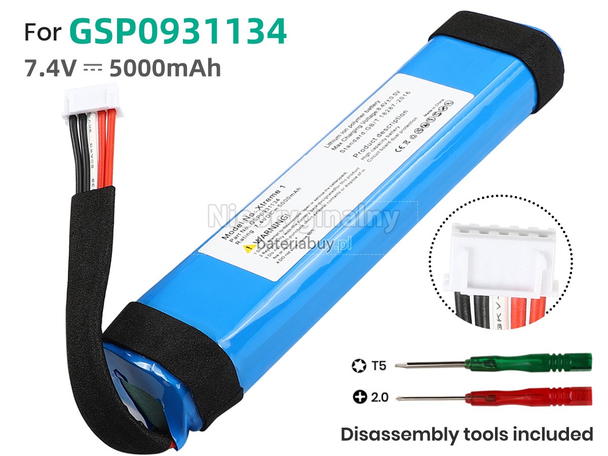 JBL GSP0931134 bateria