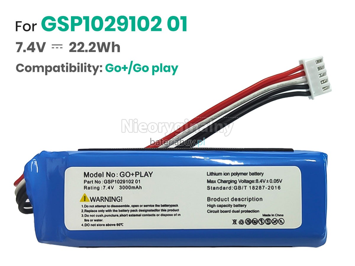 JBL GSP1029102-01 bateria