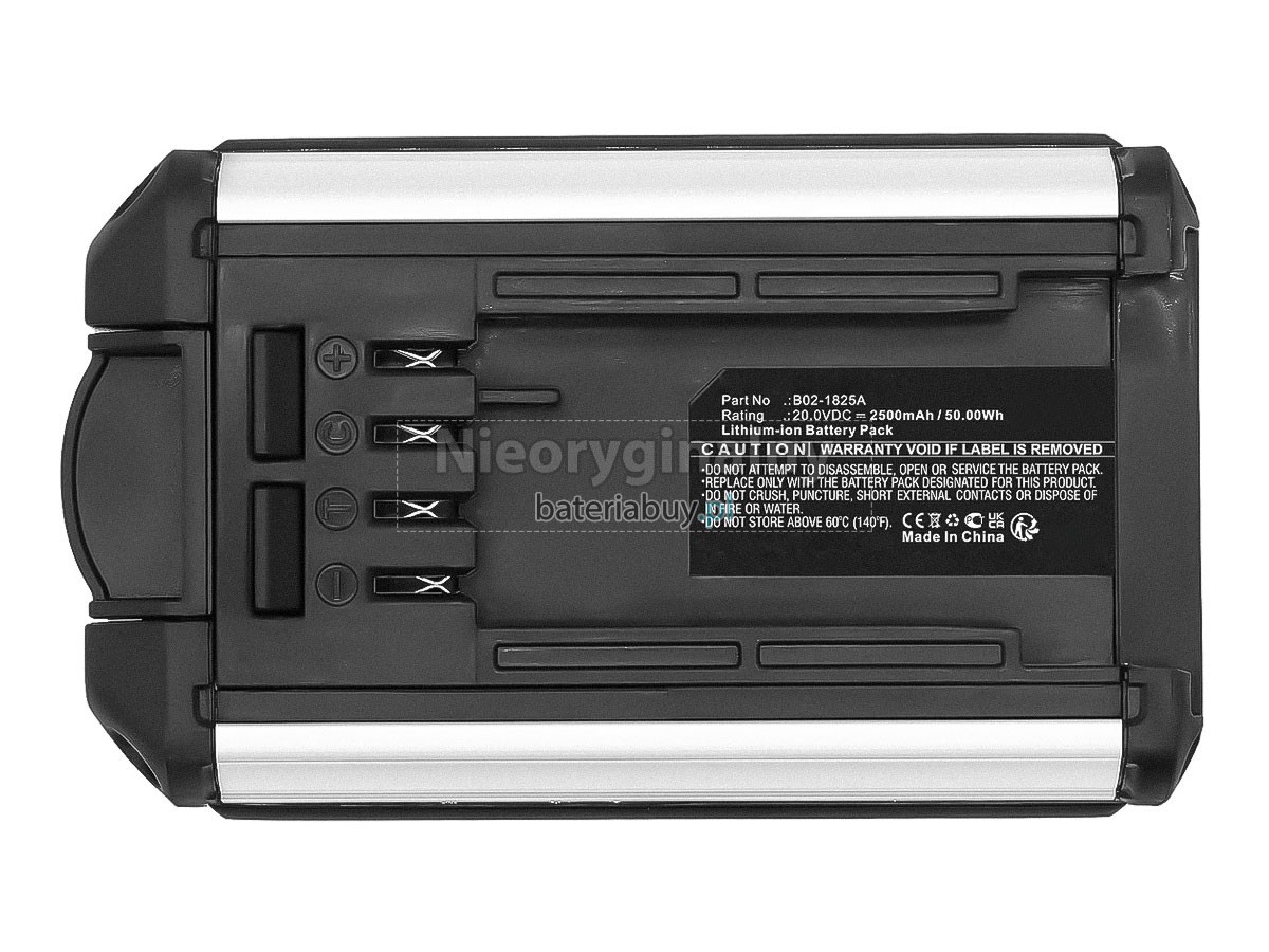 JIMMY B02-1825A bateria