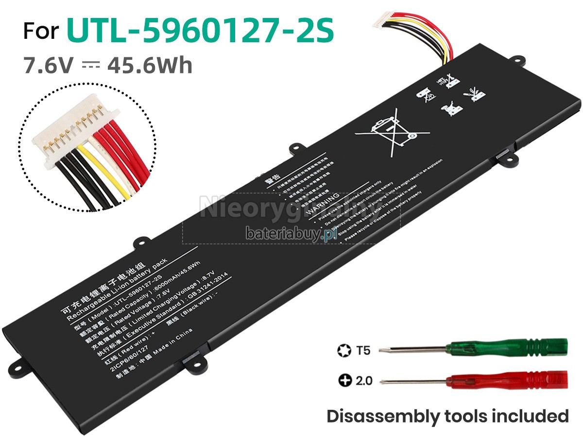 Jumper UTL-5960127-2S bateria