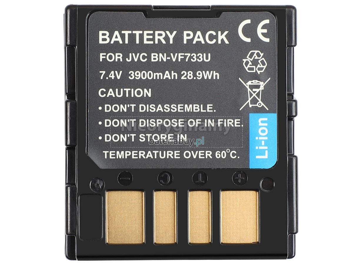 JVC GZ-MG50US bateria