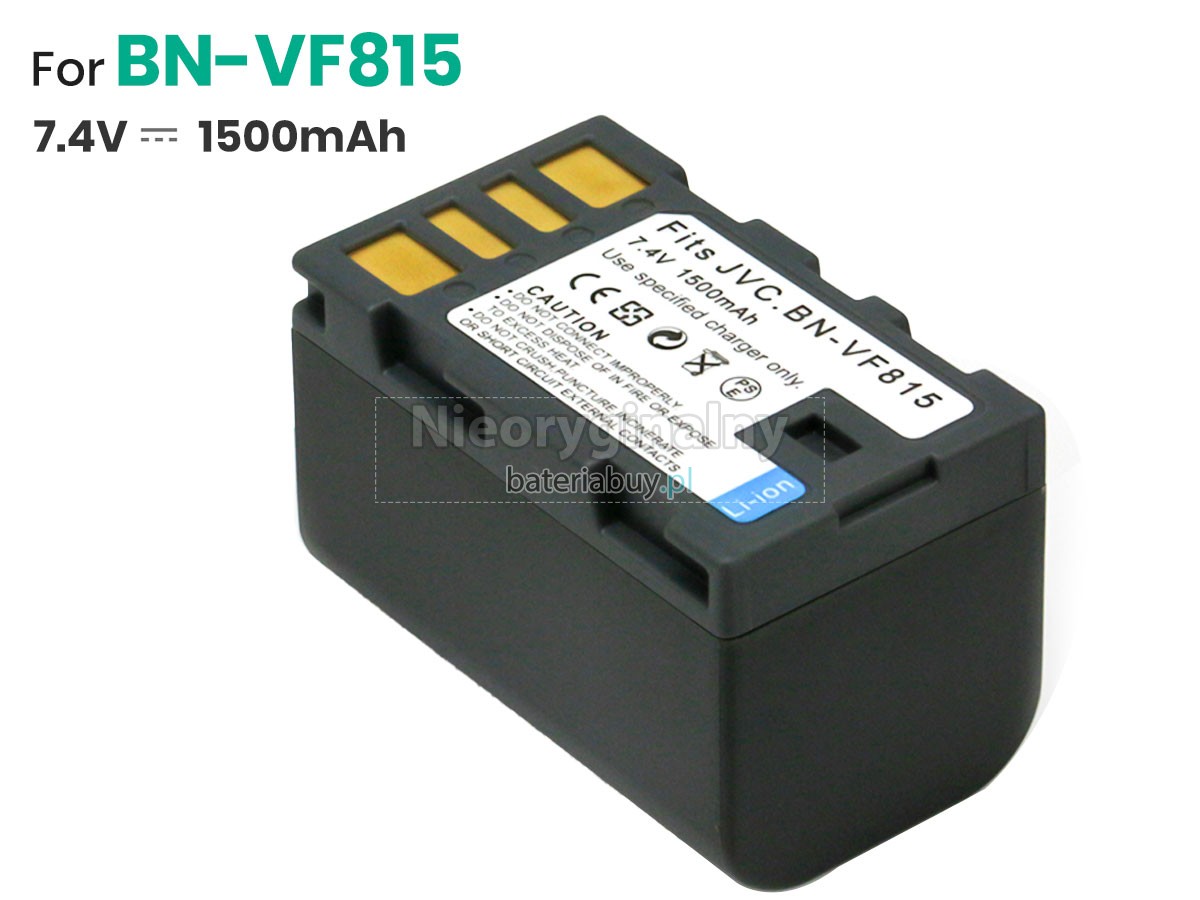 JVC GZ-MG830 bateria