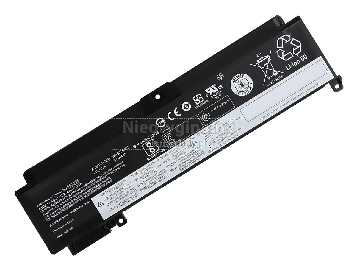 Lenovo 00HW038 bateria