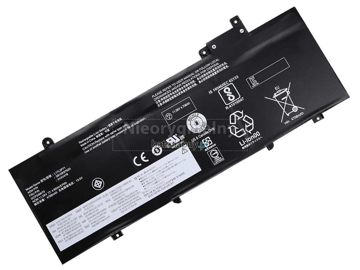 Lenovo ThinkPad T480S-20L8002WZA bateria